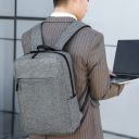 15.6 "laptop business backpack - gray