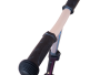 2-in-1 cross-country bike or scooter - black