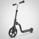 2-in-1 cross-country bike or scooter - black