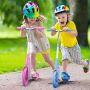 2-in-1 cross-country bike or scooter - blue