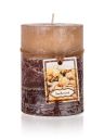 3-color candle 6,8x9,5cm Sandalwood