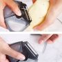 3-in-1 three-blade peeler - black