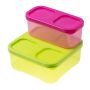 350 ml fridge food container - pink