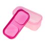 350 ml fridge food container - pink