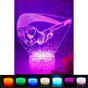 3D LED night lamp "Goalkeeper"