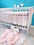 4in1 children's bedding set - pink apple blossom