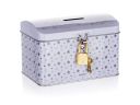 4KIDS moneybox 12,8 x 8,4 x 8,4 cm white