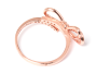 A beautiful gold ring 