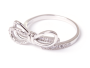 A beautiful silver ring
