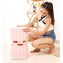 A box for stool-shaped toys- pink