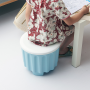 A box for stool-shaped toys- pink