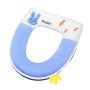 A charming toilet seat cover - blue