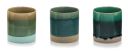A cylindrical casing covered with a 13 cm dark colored glaze