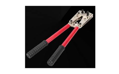 A large crimping tool for cables, sleeves and terminals