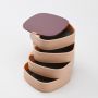 A multi-level jewelery box - white