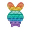 A rabbit-shaped anti-stress sensory toy