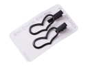 A set of 2 pieces hairpins "heart