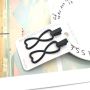 A set of 2 pieces hairpins 