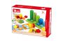 A set of 56 blocks for learning to count with 10 cards for learning the basics of counting