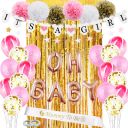 A set of balloons and props for Baby Shower- "IT