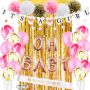 A set of balloons and props for Baby Shower- 