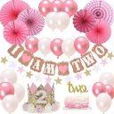 A set of balloons for a girl