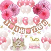 A set of balloons for a girl