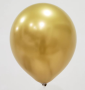 A set of birthday balloons - silver - gold