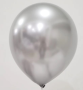A set of birthday balloons - silver - gold