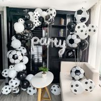 A set of birthday decorations for a boy - football