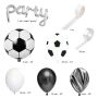 A set of birthday decorations for a boy - football