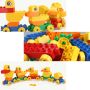 A set of blocks - a family of ducks (28 blocks)