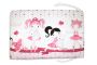 A set of children's bedding 3in1 90x120cm - girl