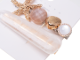 A set of hairpins (2 pcs) shells - white