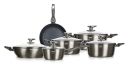 A set of pots METALLIC PLATINUM 11-pieces