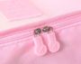 A set of travel organizers for a suitcase and a wardrobe (6 pcs) - pink