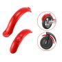 A set (rear and front wheel) of fenders for the Xiaomi M365 / PRO scooter - red
