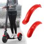 A set (rear and front wheel) of fenders for the Xiaomi M365 / PRO scooter - red