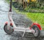A set (rear and front wheel) of fenders for the Xiaomi M365 / PRO scooter - red