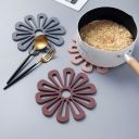 A stand for a hot dish - gray