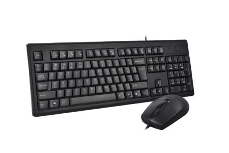 A4Tech KRS-8372 keyboard USB QWERTY English Black