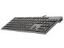 A4Tech KV-300H keyboard USB QWERTY Black,Grey