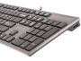 A4Tech KV-300H keyboard USB QWERTY Black,Grey
