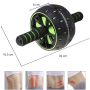 Abdominal muscle training wheel - green