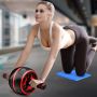 Abdominal muscle training wheel - red