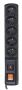 ACAR F5 power extension 1.5 m 5 AC outlet(s) Indoor Black