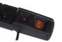 ACAR S8 power extension 1.5 m 8 AC outlet(s) Indoor Black
