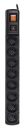 ACAR S8 power extension 1.5 m 8 AC outlet(s) Indoor Black