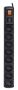 ACAR S8 power extension 1.5 m 8 AC outlet(s) Indoor Black