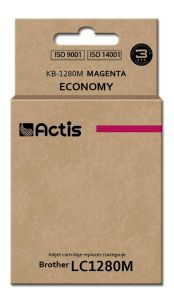 Actis KB-1280M ink for Brother printer; Brother LC-1280M replacement; Standard; 19 ml; magenta